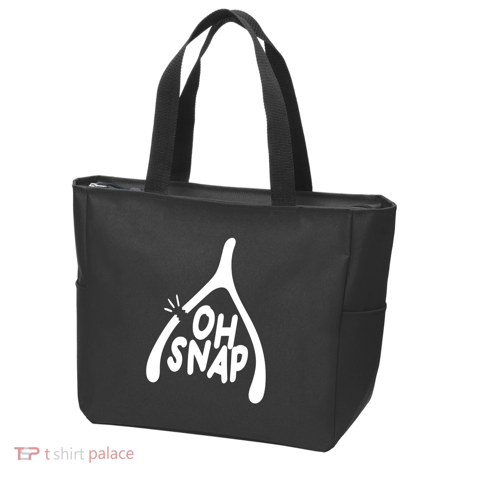 Oh Snap Funny Broken Bone Tote Bag