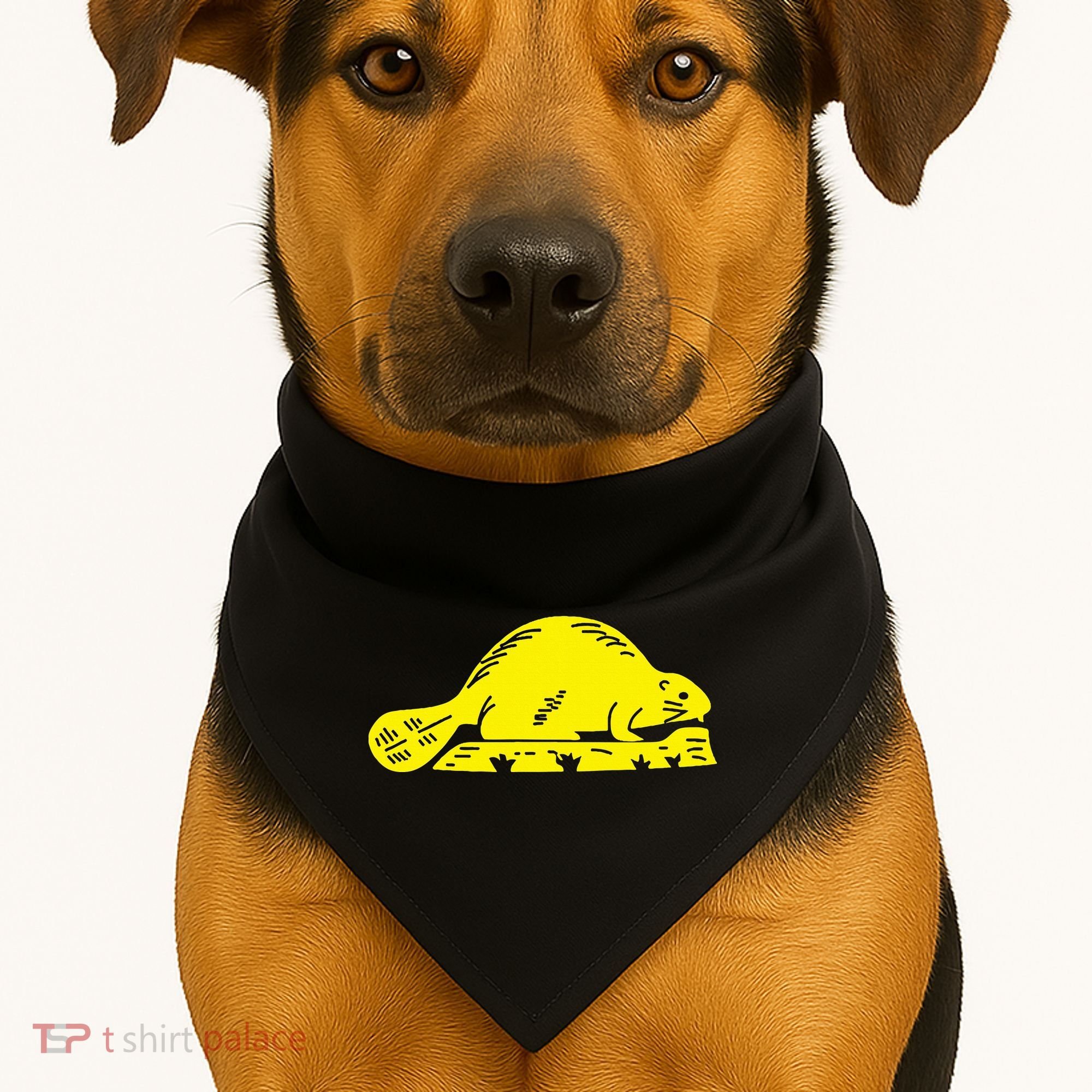 Oregon State Flag Beaver USA-Made Doggie Bandana