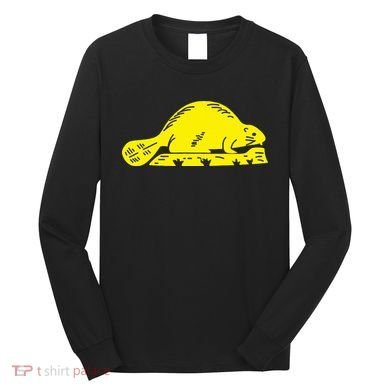 Oregon State Flag Beaver Long Sleeve Shirt