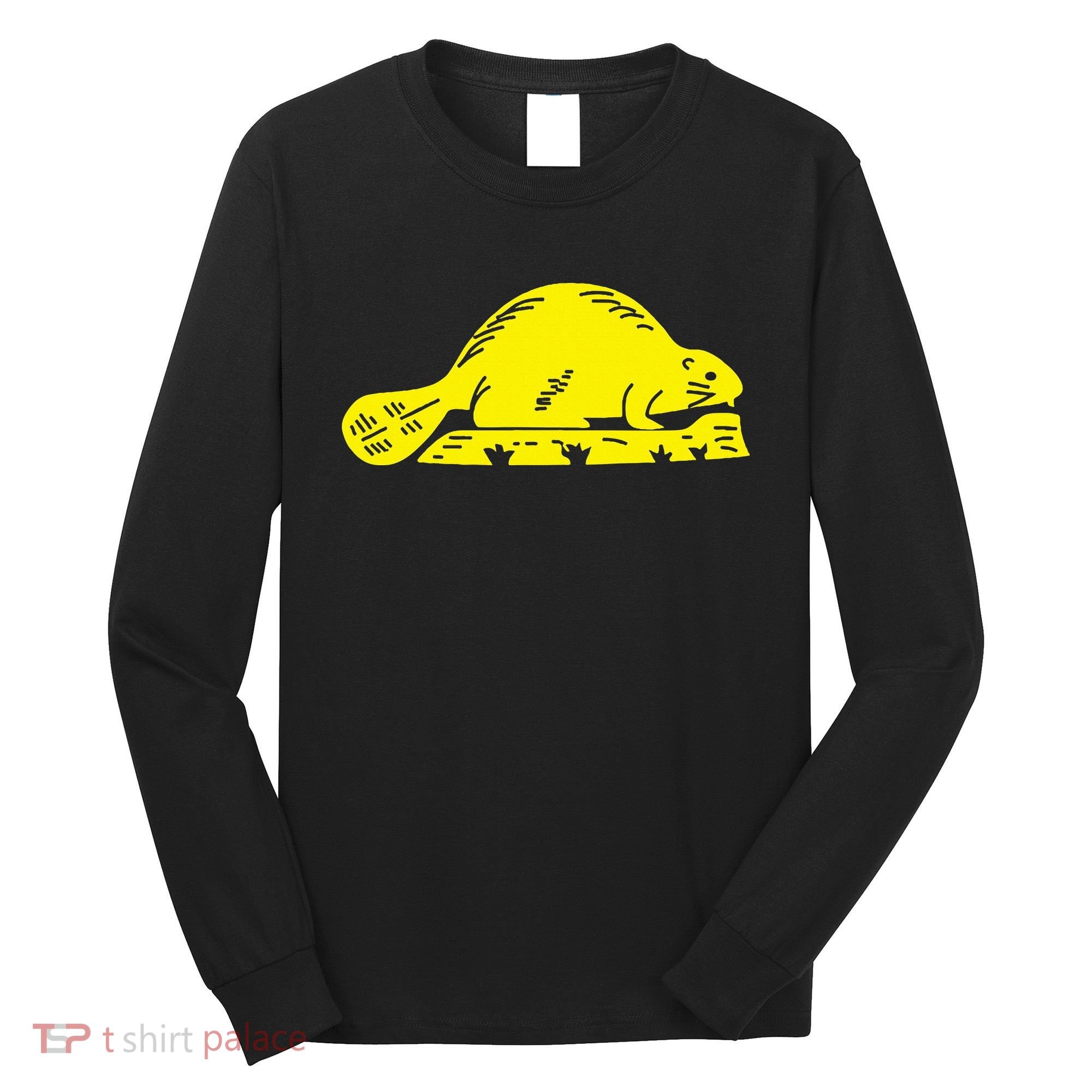 Oregon State Flag Beaver Long Sleeve Shirt