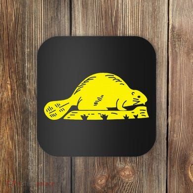 Oregon State Flag Beaver Coaster