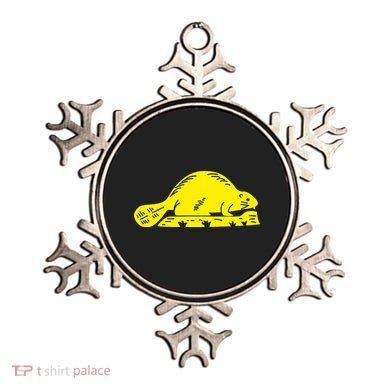 Oregon State Flag Beaver Ornament