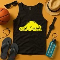 Oregon State Flag Beaver Tank Top thumb 4