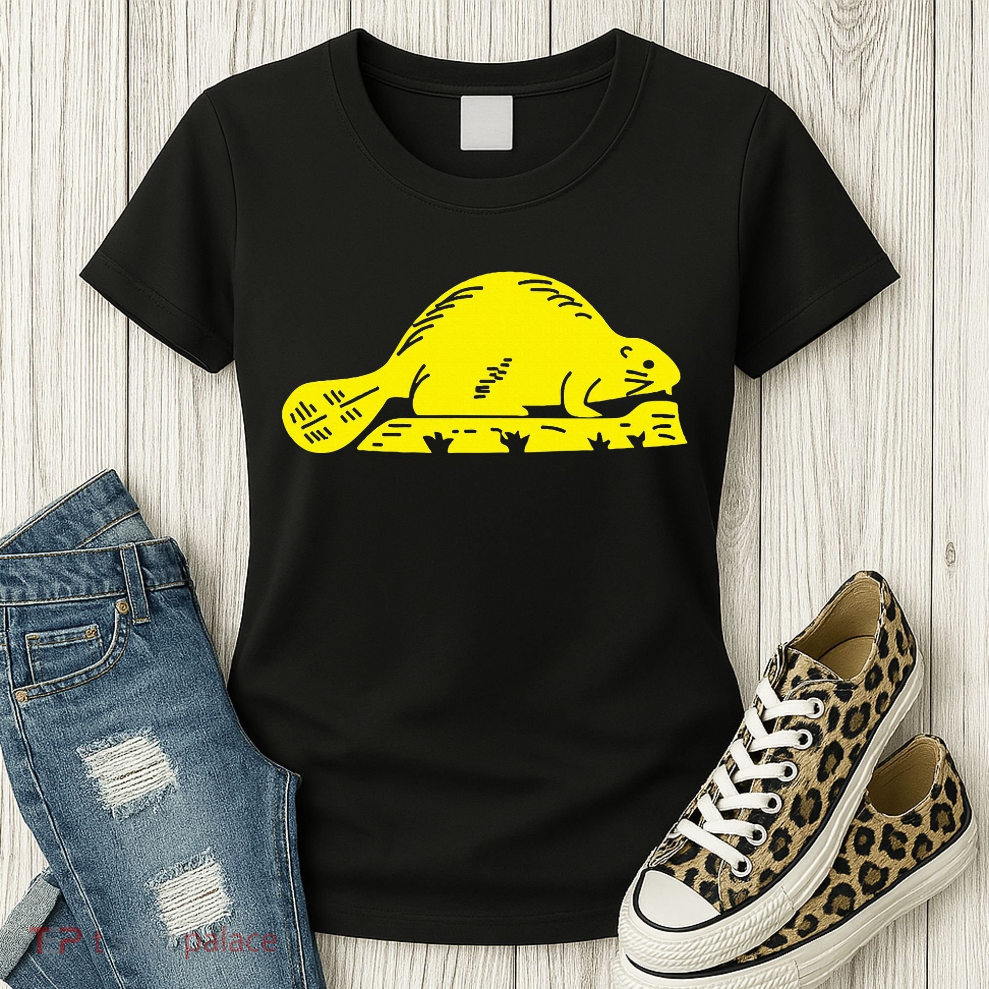 Oregon State Flag Beaver Women's T-Shirt