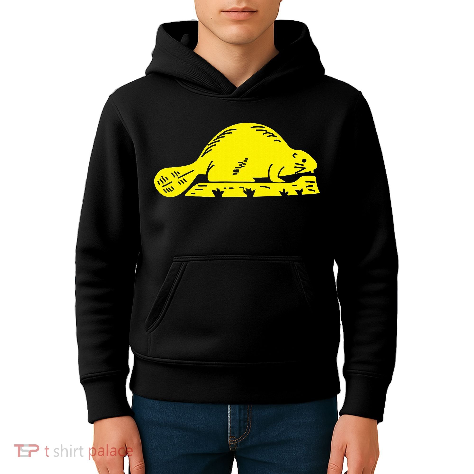 Oregon State Flag Beaver Kids Hoodie