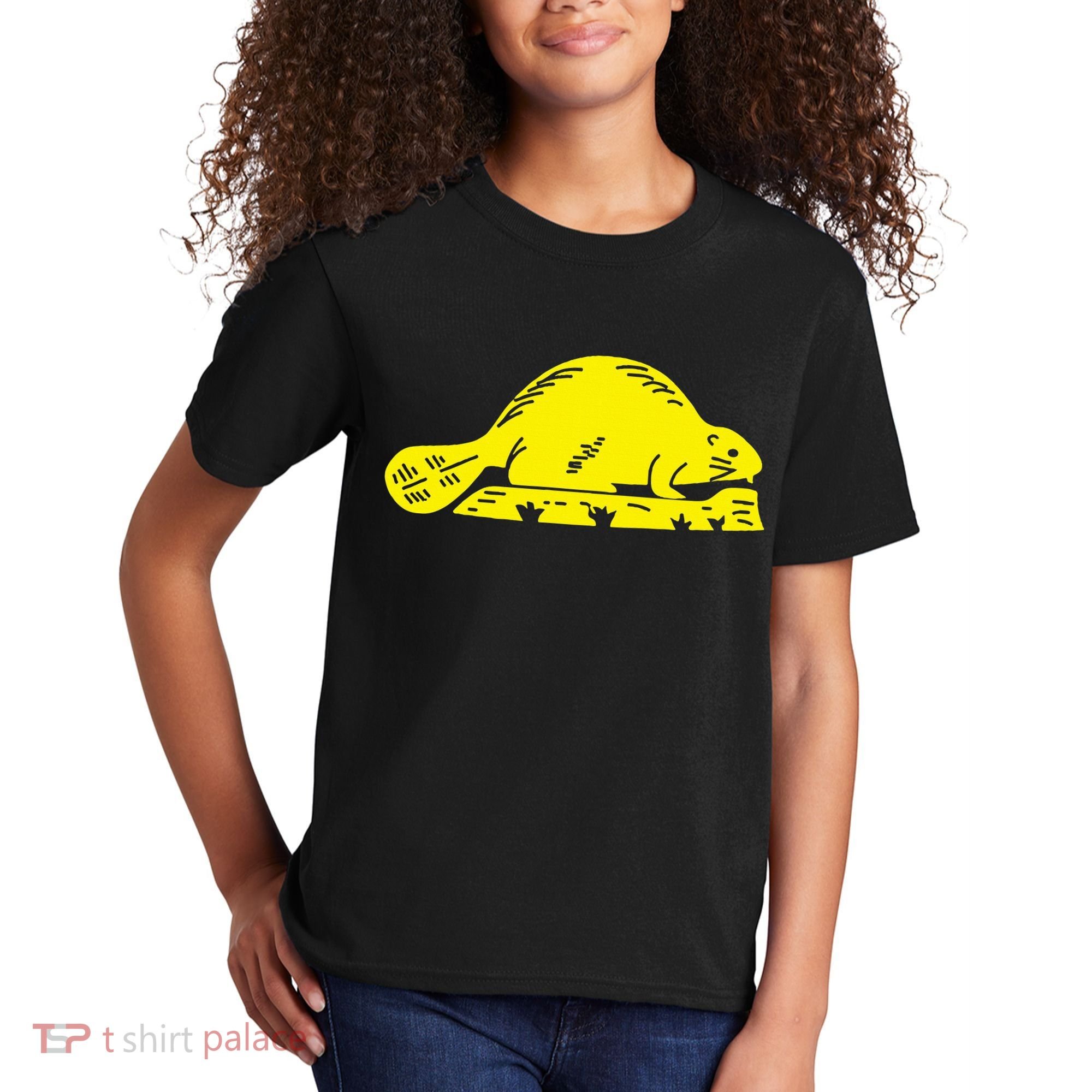 Oregon State Flag Beaver Kids T-Shirt