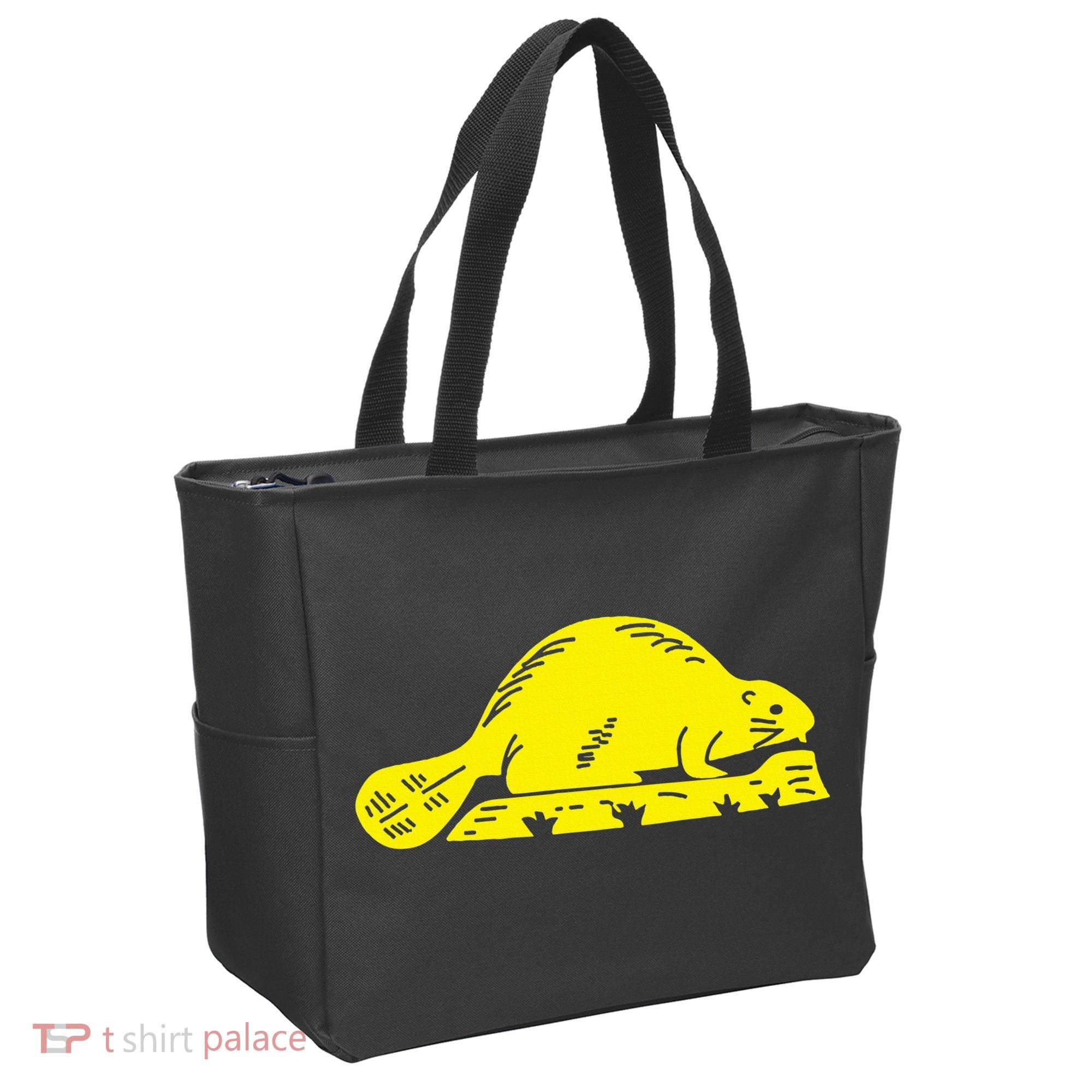 Oregon State Flag Beaver Tote Bag
