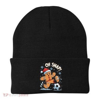 Oh Snap Gingerbreadman Christmas Soccer Beanie