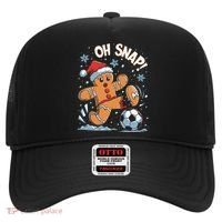 Oh Snap Gingerbreadman Christmas Soccer Hat thumb 0