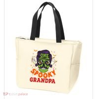 One Spooky Grandpa Halloween Horror Man Sunglasses Family Tote Bag thumb 3