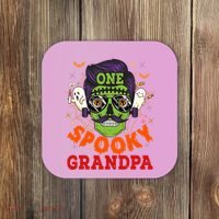 One Spooky Grandpa Halloween Horror Man Sunglasses Family Coaster thumb 0