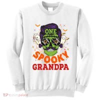 One Spooky Grandpa Halloween Horror Man Sunglasses Family Sweatshirt thumb 0