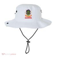 One Spooky Grandpa Halloween Horror Man Sunglasses Family Bucket Hat thumb 0