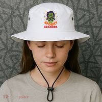 One Spooky Grandpa Halloween Horror Man Sunglasses Family Bucket Hat thumb 3