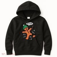 Oh Snap Gingerbread Man Funny Christmas Xmas Women Kids Hoodie thumb 0