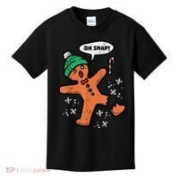 Oh Snap Gingerbread Man Funny Christmas Xmas Women Kids T-Shirt thumb 0
