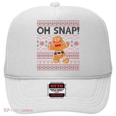 Oh Snap Gingerbread Ugly Christmas Funny Hat