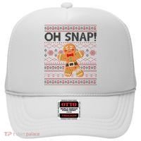 Oh Snap Gingerbread Ugly Christmas Funny Hat thumb 0
