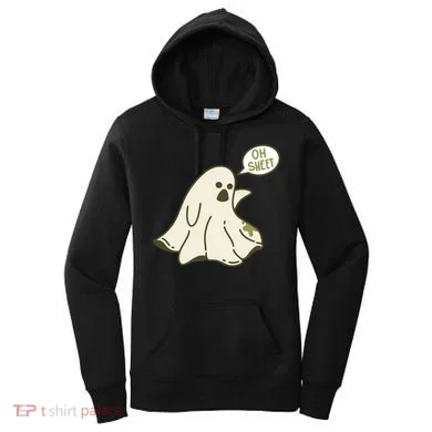 Oh Sheet Ghost Funny Women's Hoodie
