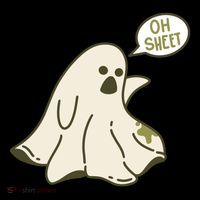Oh Sheet Ghost Funny Women's Hoodie thumb 2