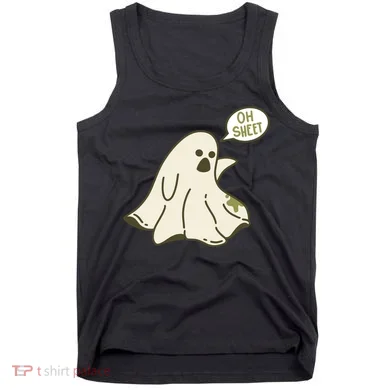Oh Sheet Ghost Funny Tank Top