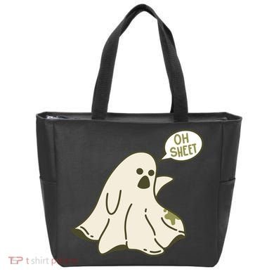 Oh Sheet Ghost Funny Bag