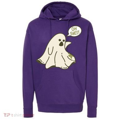 Oh Sheet Ghost Funny Hoodie