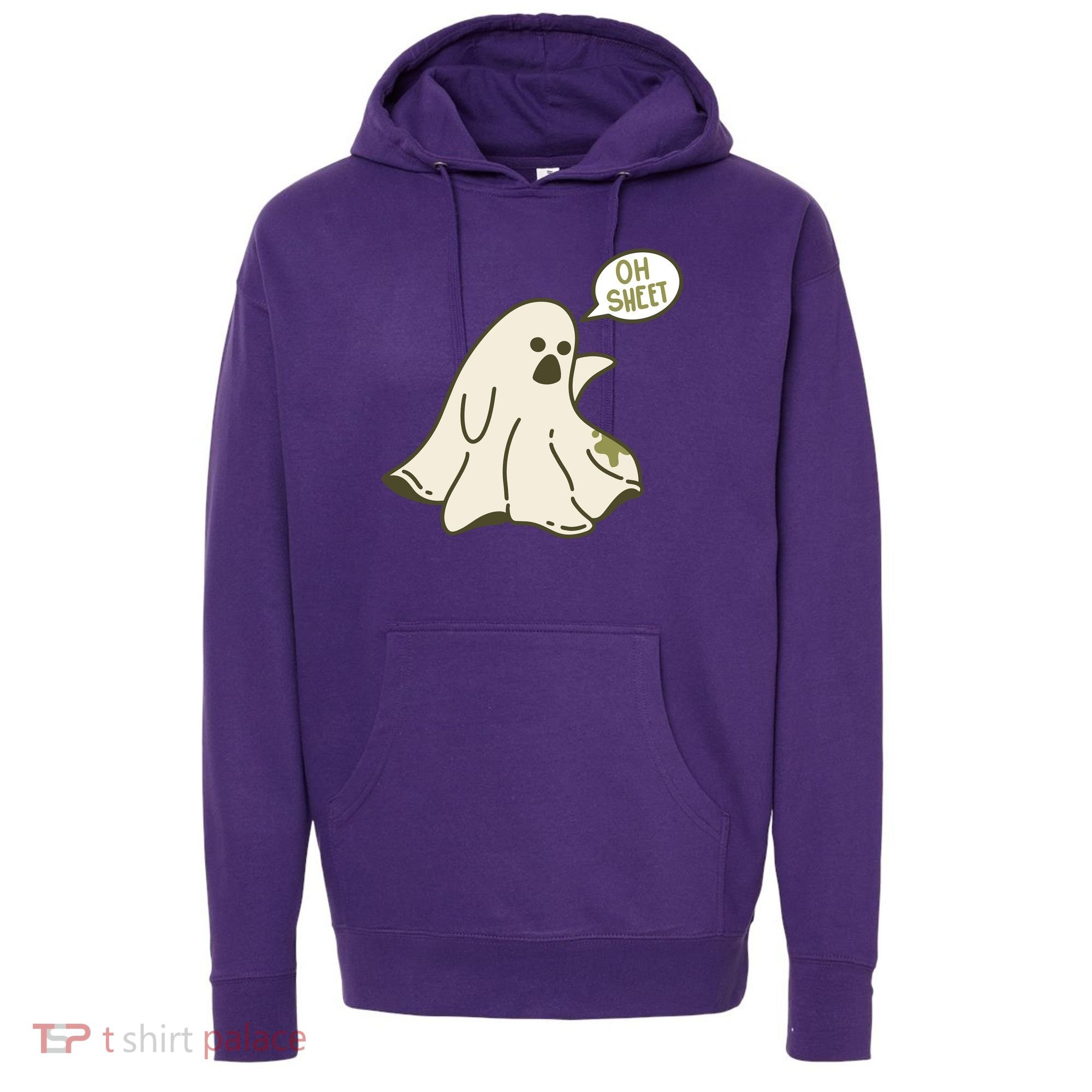 Oh Sheet Ghost Funny Hoodie