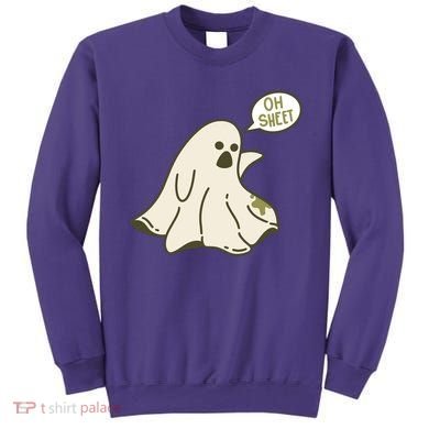 Oh Sheet Ghost Funny Sweatshirt