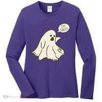 Oh Sheet Ghost Funny Women's Long Sleeve Shirt thumb 0