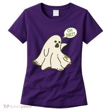 Oh Sheet Ghost Funny Women's T-Shirt