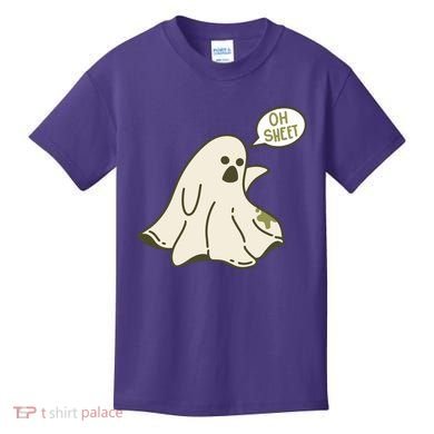 Oh Sheet Ghost Funny Kids T-Shirt