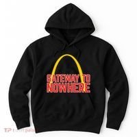Obvious Shirts Gateway To Nowhere Hoodie thumb 0