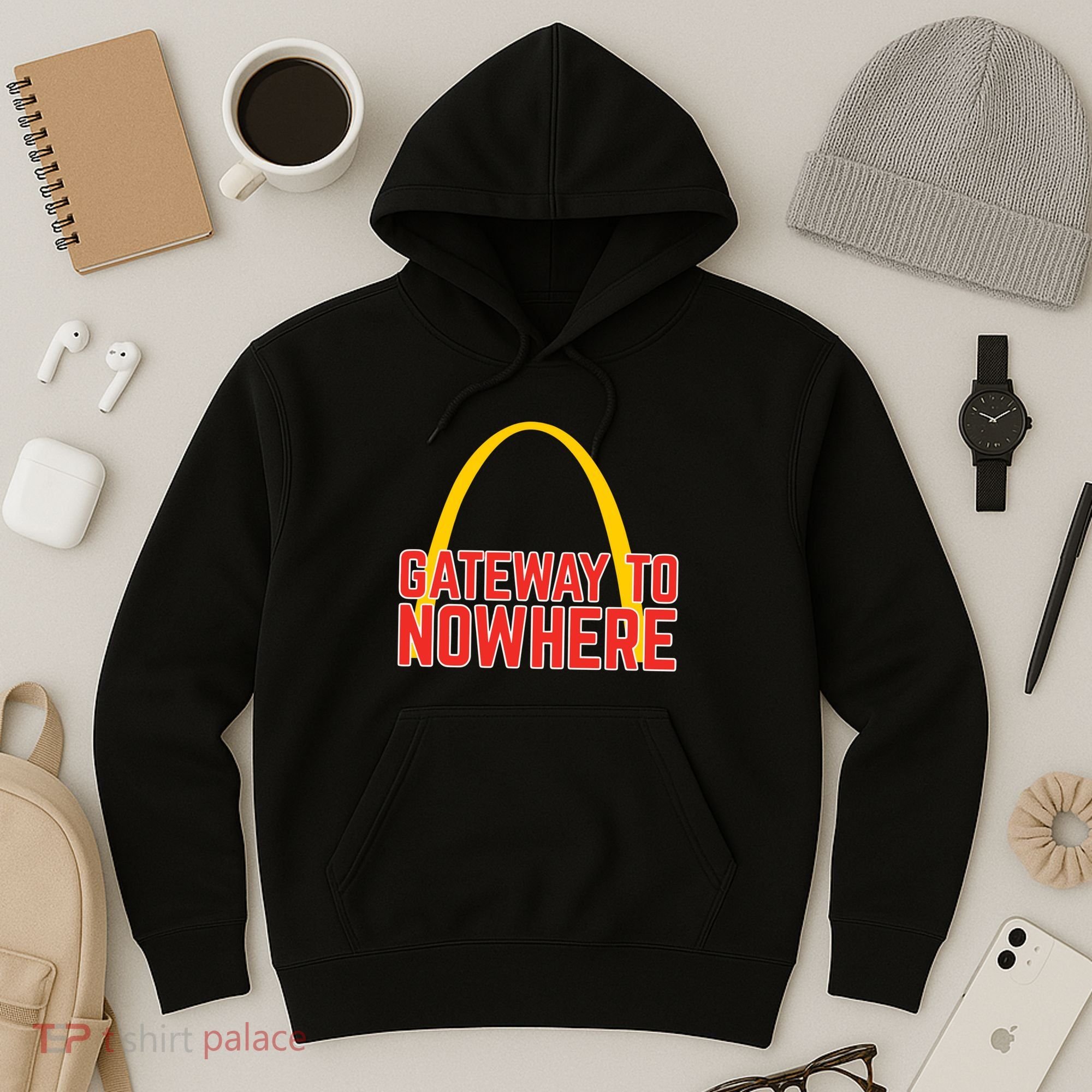 Obvious Shirts Gateway To Nowhere Hoodie