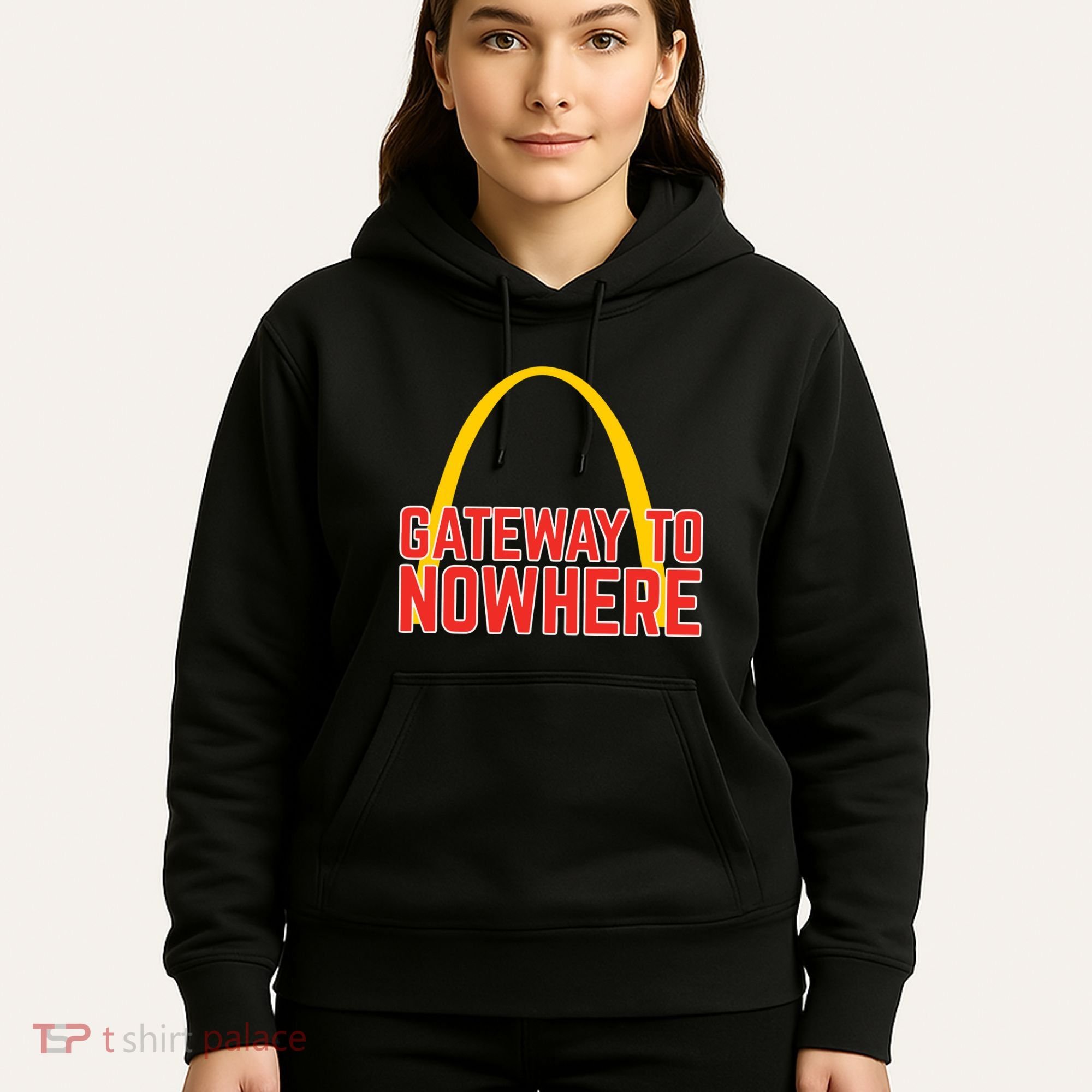 Obvious Shirts Gateway To Nowhere Hoodie