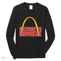 Obvious Shirts Gateway To Nowhere Long Sleeve Shirt thumb 0