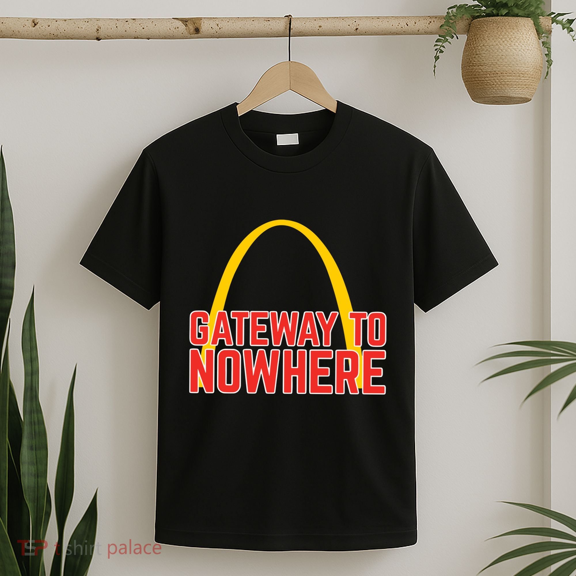 Obvious Shirts Gateway To Nowhere T-Shirt