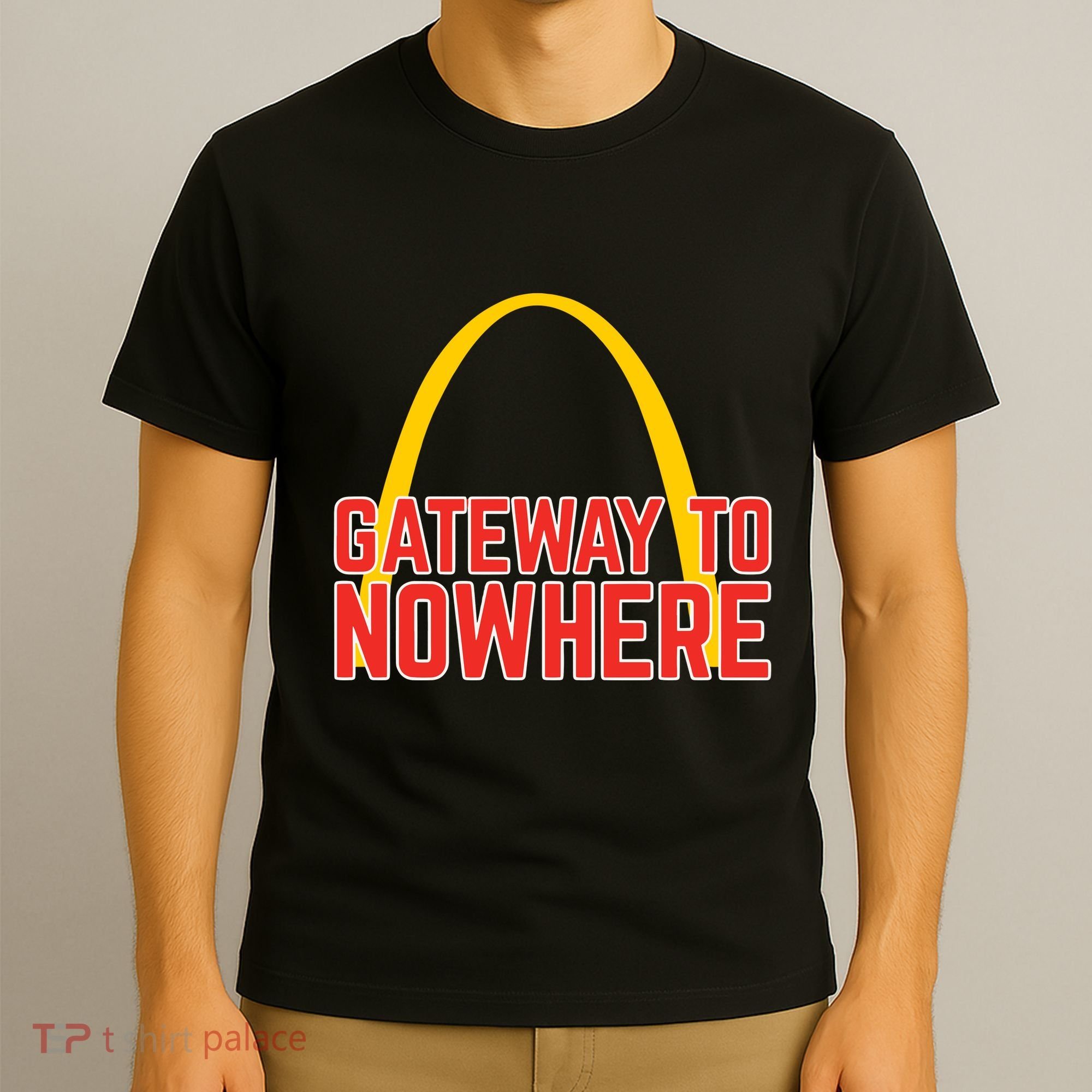 Obvious Shirts Gateway To Nowhere T-Shirt