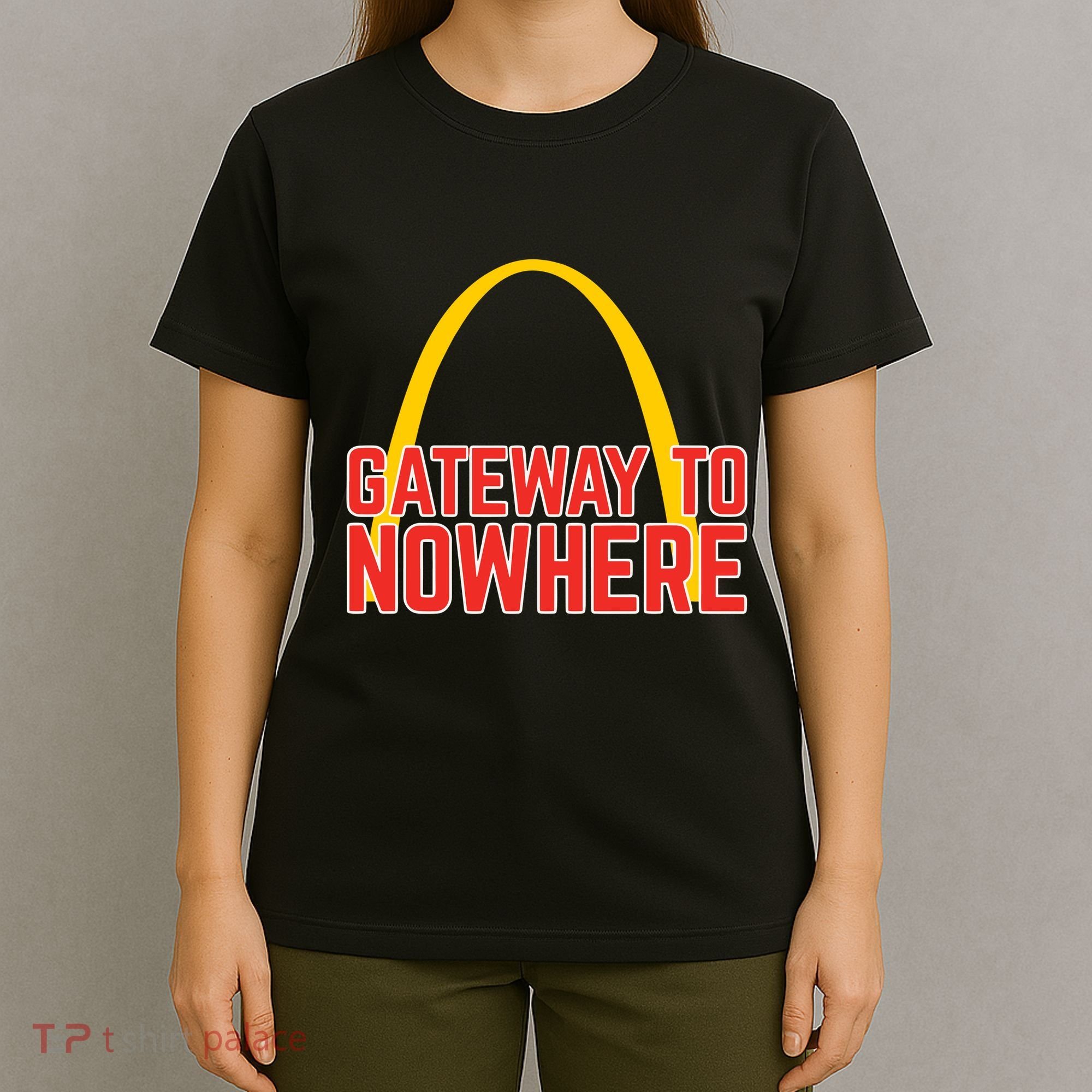 Obvious Shirts Gateway To Nowhere T-Shirt