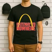Obvious Shirts Gateway To Nowhere T-Shirt thumb 6