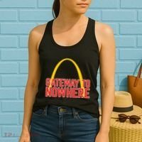 Obvious Shirts Gateway To Nowhere Women's Tank Top thumb 2