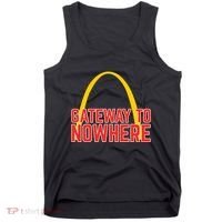 Obvious Shirts Gateway To Nowhere Tank Top thumb 0