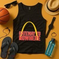 Obvious Shirts Gateway To Nowhere Tank Top thumb 4