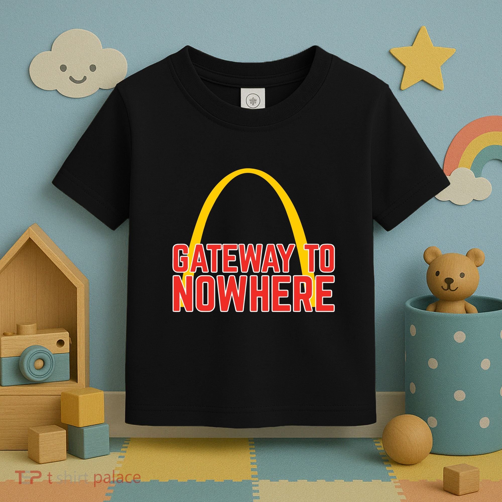 Obvious Shirts Gateway To Nowhere Toddler T-Shirt