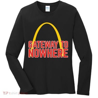 Obvious Shirts Gateway To Nowhere Women's Long Sleeve Shirt