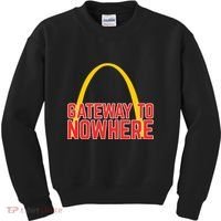 Obvious Shirts Gateway To Nowhere Kids Sweatshirt thumb 0