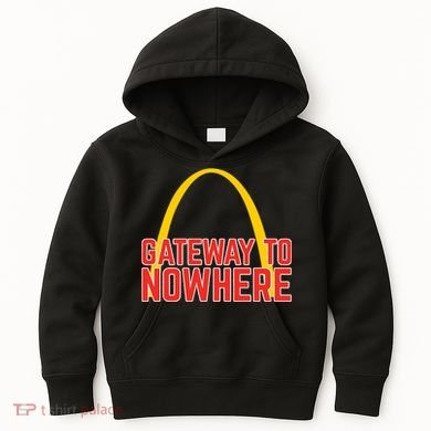Obvious Shirts Gateway To Nowhere Kids Hoodie