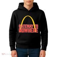 Obvious Shirts Gateway To Nowhere Kids Hoodie thumb 4
