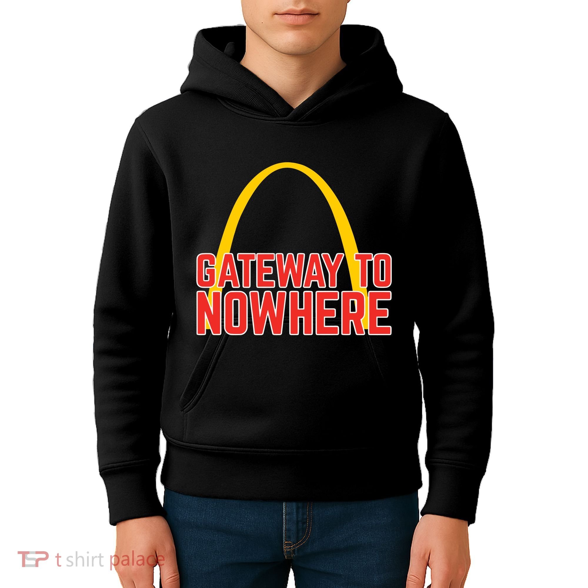 Obvious Shirts Gateway To Nowhere Kids Hoodie