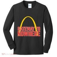 Obvious Shirts Gateway To Nowhere Kids Long Sleeve Shirt thumb 0